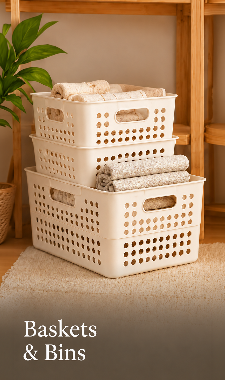 Bins, Baskets & Boxes
