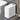 Premium Narrow Trash Can with Push Button Lid